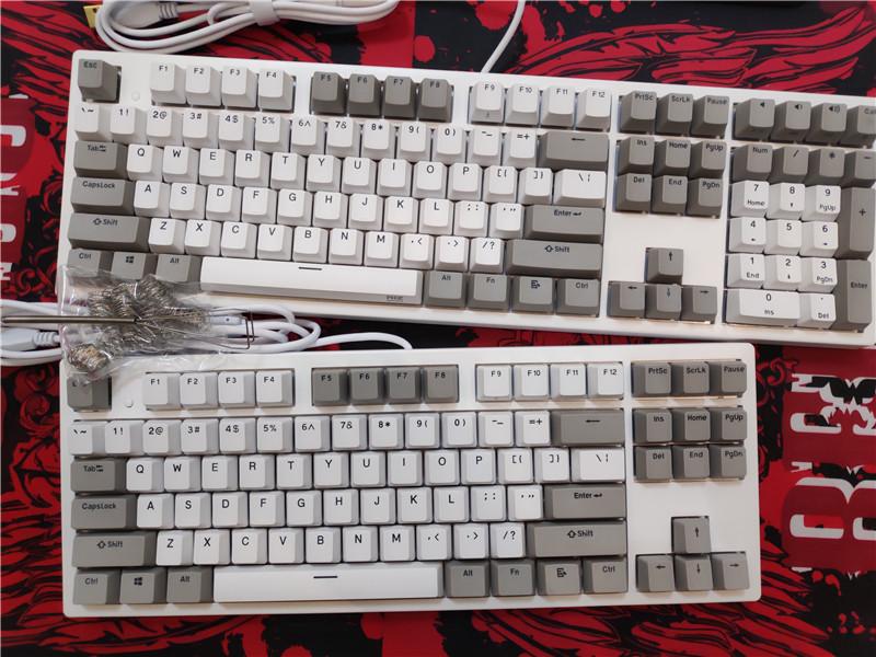 

NIZ NEW 2020 X87 keyboard 35g TKL 87 programmable keyboards EC keyboard 108 full size