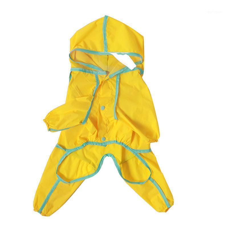 

1 Pc Waterproof Dog Raincoats Rain Poncho Jacket Pet Raincoat For Dogs1, Yellow