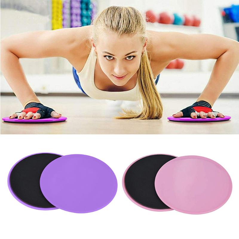 

Core Sliders Exercise Gliding Discs for Abdominal Workout Fitness Equipment Abdominal Core Training Exercise Equipment 2pcs