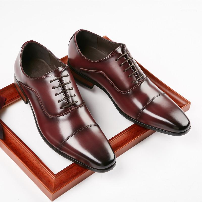 

Yomior Business Men Shoes Real Leather High Quality Japanese Formal Dress Shoes Vintage Casual Wedding Cowhide Loafers Oxfords1, Black