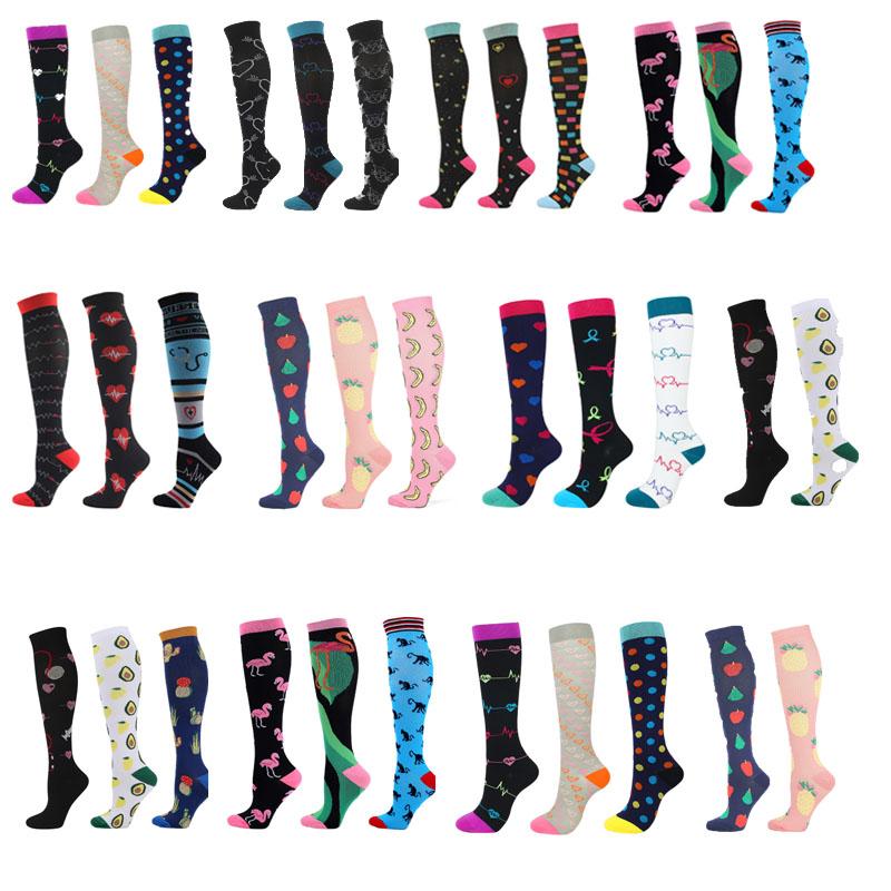 

Men Women Basketball Riding Natural Hiking Long Tube Compression Socks Sports Compression Socks Outdoor Running Ciclismo