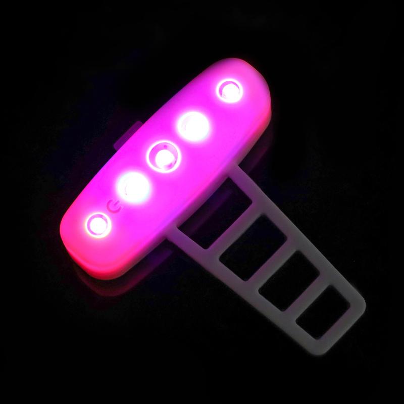 

Bike Tail Light USB Rechargeable Ultra Bright LED Warning Bike Light Silicone LED Cycling