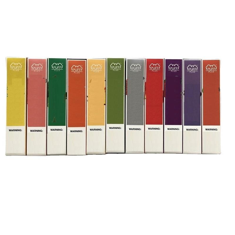 

Puff plus10 color dsposable cigarette vape pen device prefilled disposable vapor puff Bar plus cigarettes 800 puffs