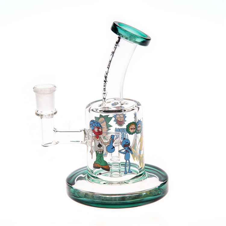 

2022 In Stock Glass Bong Hookahs Glass Water Pipes Beaker Recycler Bongs Dab Rig Oil Burner Ash Catcher Hookah FY2262