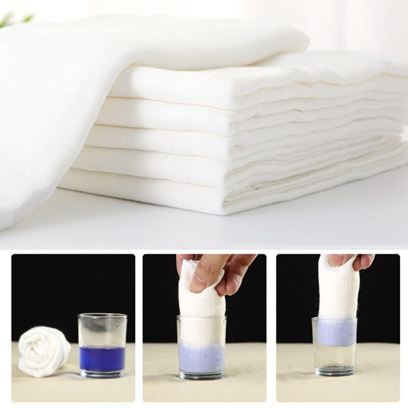 

8/10Pcs Cotton Absorbent Gauze Diapers Cotton Muslin Burp Cloths Flat Form Cloth Diaper Extra Soft and Absorbent Water-absorbing1, A3