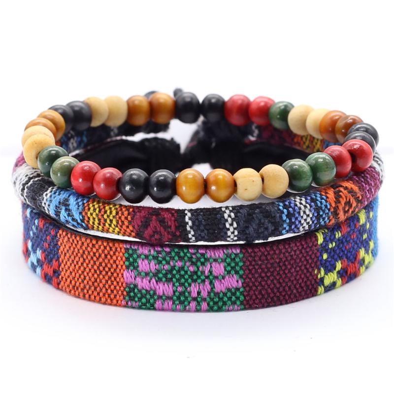 

New 3pcs/set Boho Punk Wrap Charm Leather Bracelet Men Femme Bileklik Accesorios Pulseras Mujer Bracelets for women Jewelry 2020