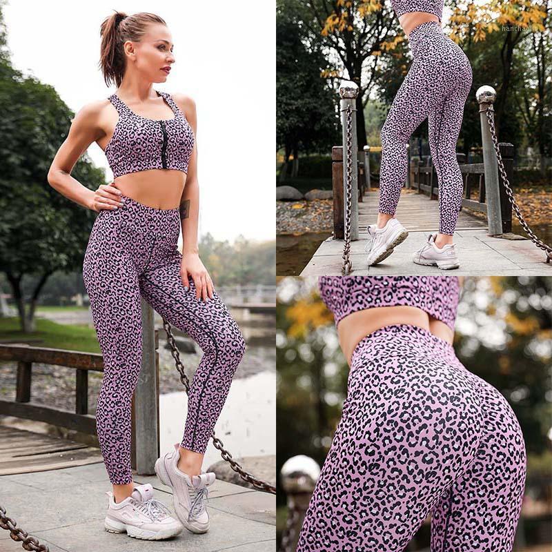 

VVUES Women Sport Leggings Pants Leopard print Energy Seamless High Waist Elastic Yoga Pants Gym Exercise Sport 2020 New1, Black pants