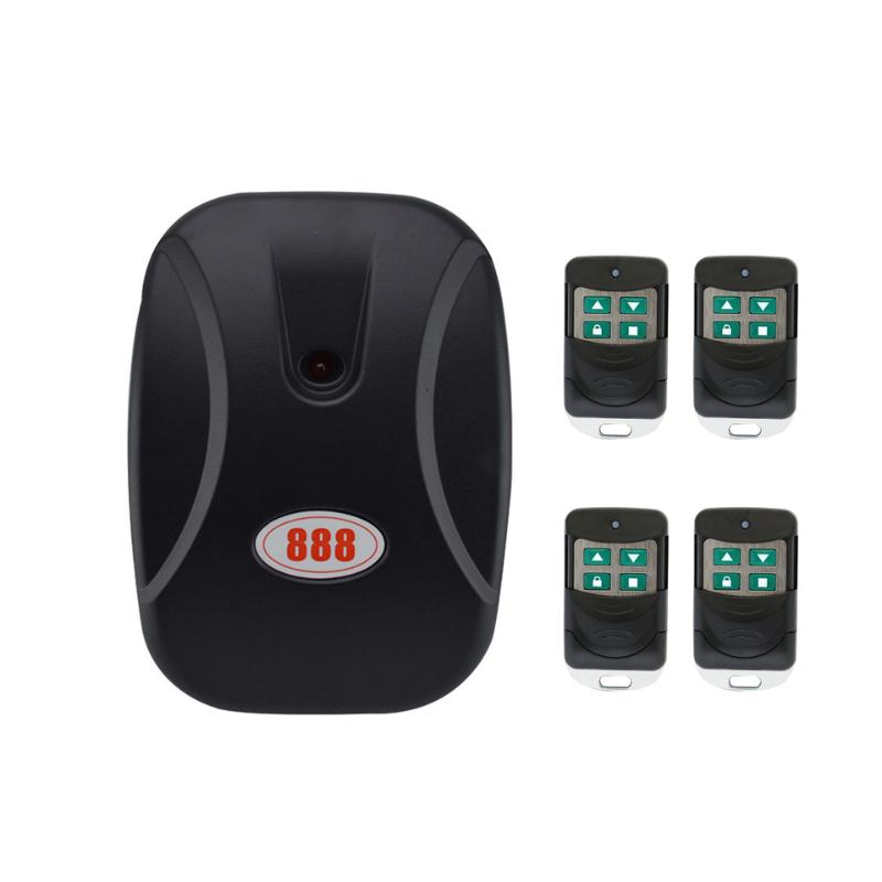 

Newest Universal Chain Motor Wireless Controller Garage Door Remote Control RF 433mhz Transmitter With 2 Remote Receivers