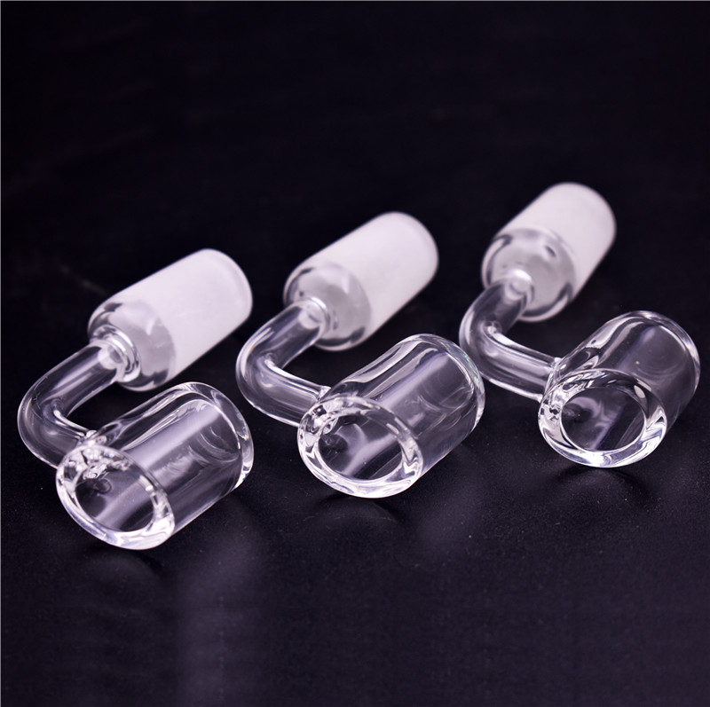 

DHL 4MM Quartz Banger nail For Mini Glass Water Pipe Domeless Banger nails 10mm 14mm 18mm male female Clear for dab oil rig bong