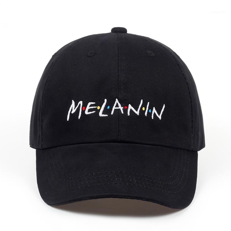 

2018 new unisex fashion dad hat Melanin embroidery adjustable cotton baseball cap women sun hats men casual caps wholesale1, White