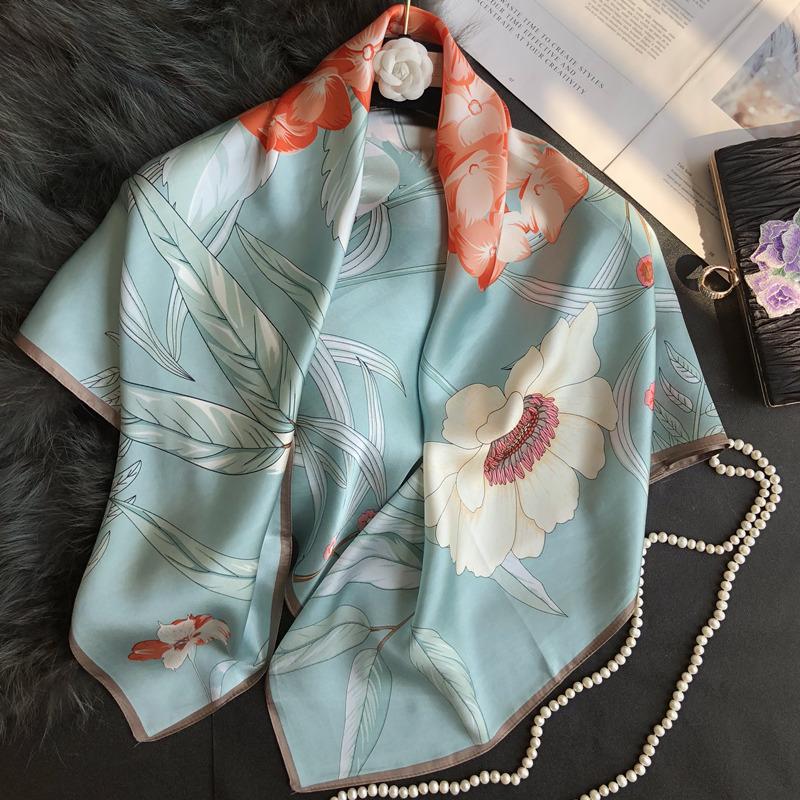 

High-grade satin silk scarves wild long women silk scarf scarf for ladies decorative shawl spring and autumn 1order=1pc