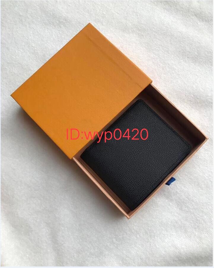 

2021 new L bag Free shipping billfold High quality Plaid pattern women wallet men pures high-end luxury s designer L wallet with box handba8, No box