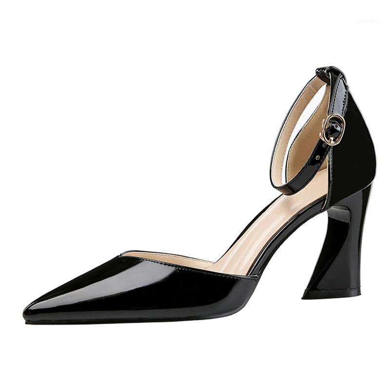 

Women pointed sandals sexy women high heel pumps shoes party daily shoes ladies high heels Sandalias Femeninas fashion1, Red