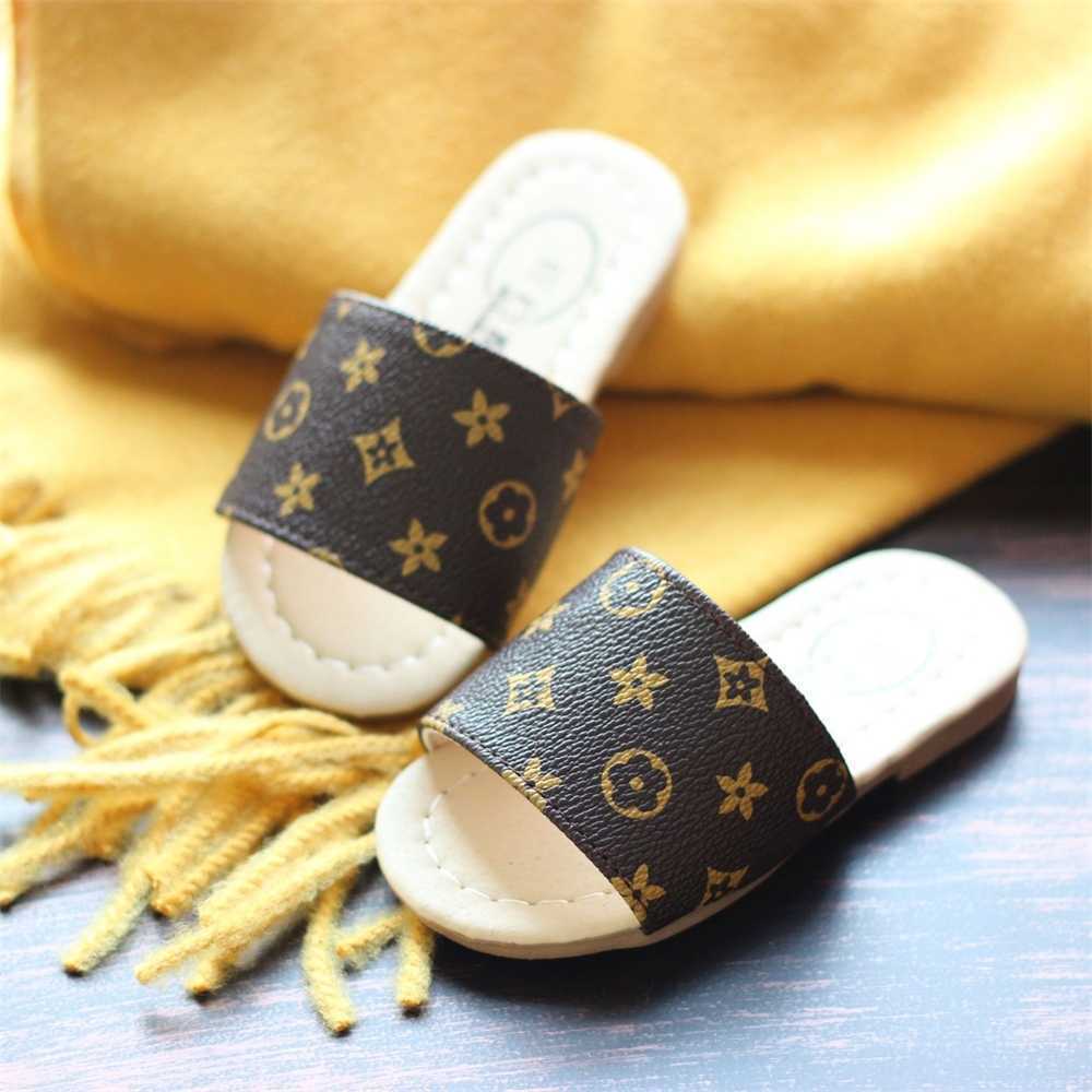 

Korean Baby Summer Sandals Slippers Slide Shoes Retro Fashion Kids Boys Girls Toddler Flip Flops Anti-slip Beach Bath Slides Outdoor Casual Sneaker T38O1YW, Brown;1lot=1pair