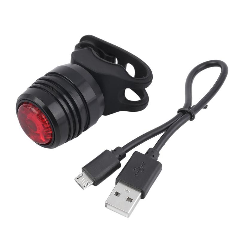 

1 Set USB Rechargeable 3-Mode Bike Bicycle Tail Rear Warning Red Light Lamp With USB Cable Newest