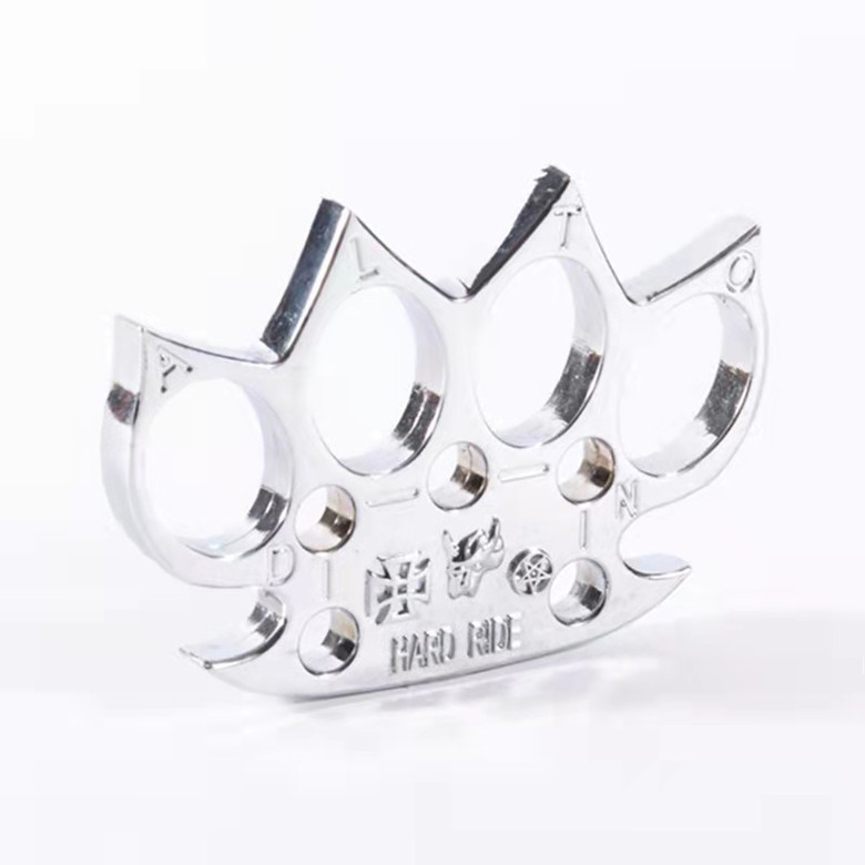 

Glass fiber alloy finger tiger four finger self defense weapon four finger self defense hand brace aluminum alloy self defense equipment4815