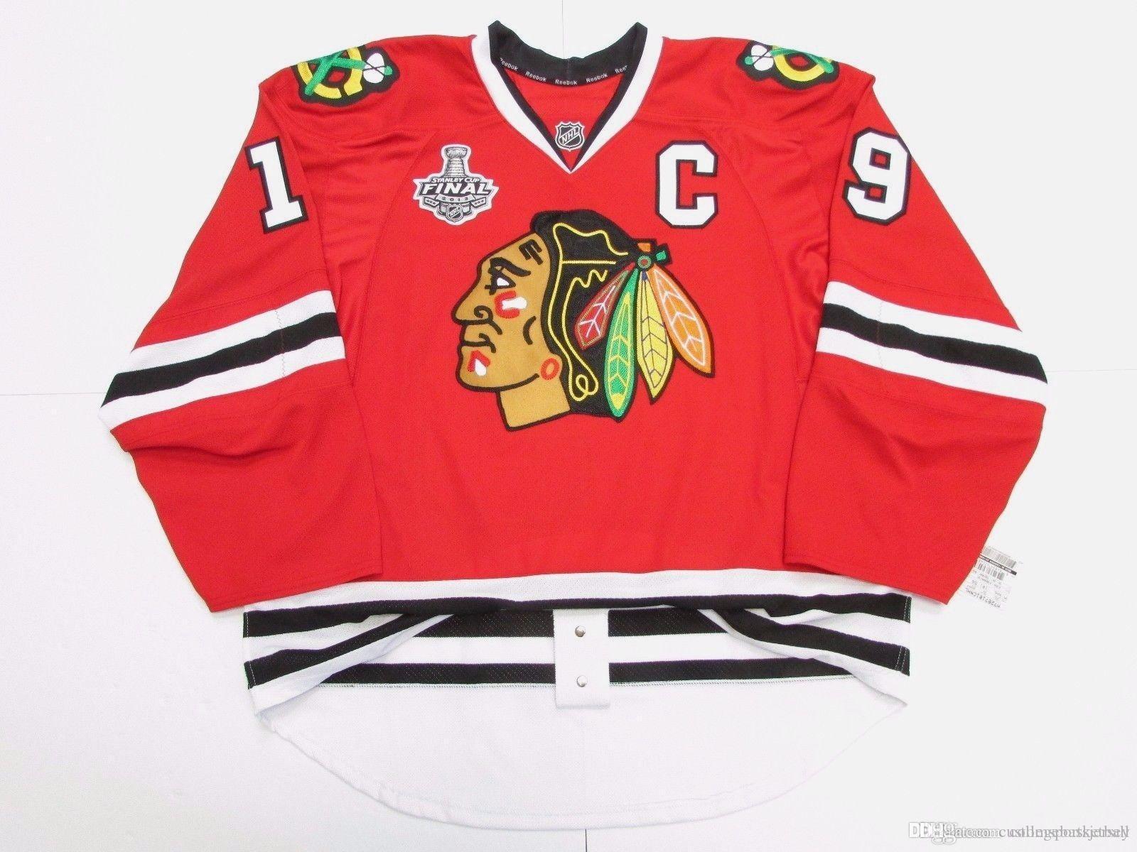

Cheap custom TOEWS CHICAGO BLACKHAWKS TEAM ISSUED 2013 STANLEY CUP EDGE 2.0 JERSEY stitch add any number any name Mens Hockey Jersey XS-5XL, Black;blue
