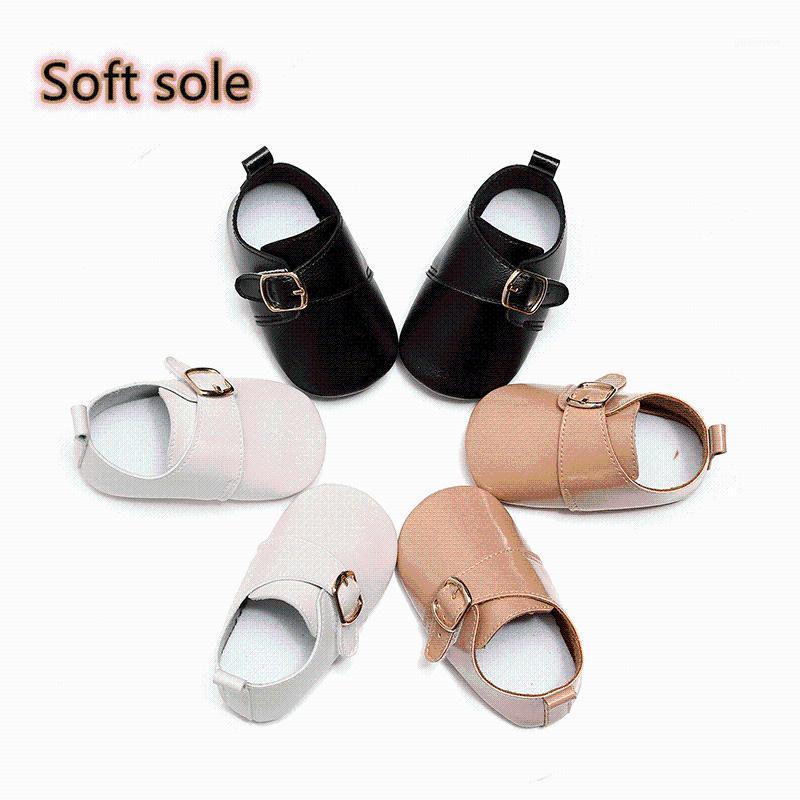 

Microfiber Leather Kids Shoes Newborn Infant Baby Boy Shoes British Style Loafer Pedal Solid Soft Sole Baby New1, White shoes
