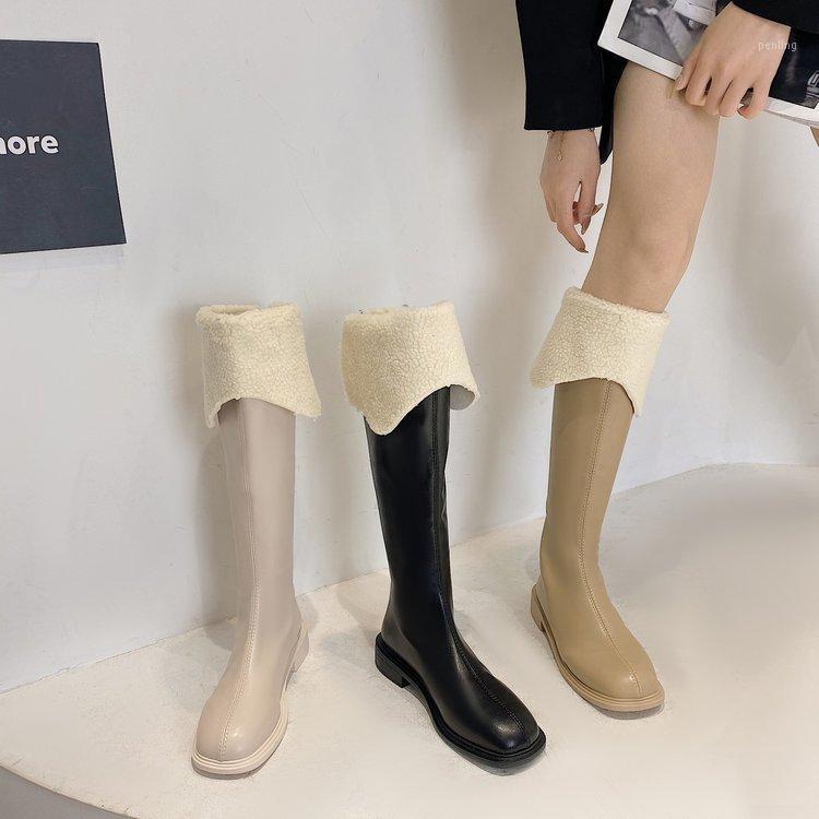 

Woman Flat Boots Winter Footwear Platform Boots-Women Shoes Sexy Thigh High Heels High Sexy Luxury Designer Low1