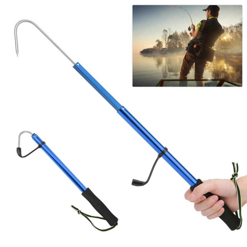 

Fishing Hooks 60/90/120cm Sea Gaff Aluminum Alloy Spear Hook Fish Tackle Outdoor Tool 3 Type Size