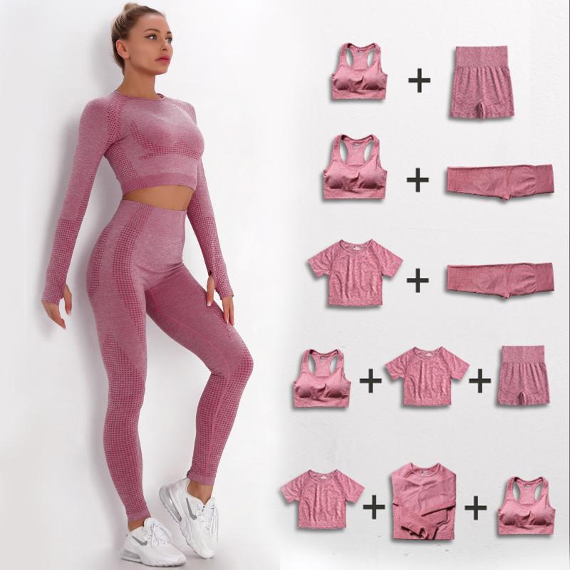 

Women Yoga Pants Gym Push Up Running Tights Seamless Sport Legging Women Workout Clothing High Waist Fitness Legging, Wxy20black-dk