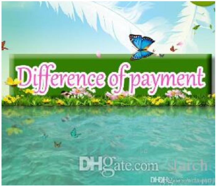 

difference of payment for freight1, Customize