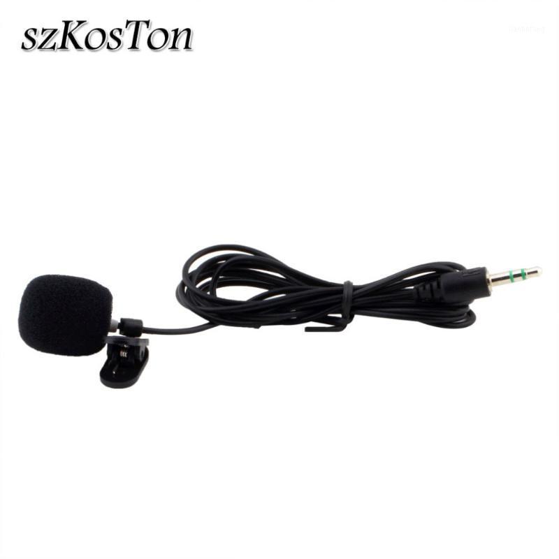 

Microphone 3.5mm Jack Mini Headset Microphone Lapel Lavalier Clip For Lecture Teaching Conference Guide Audio Karaoke1