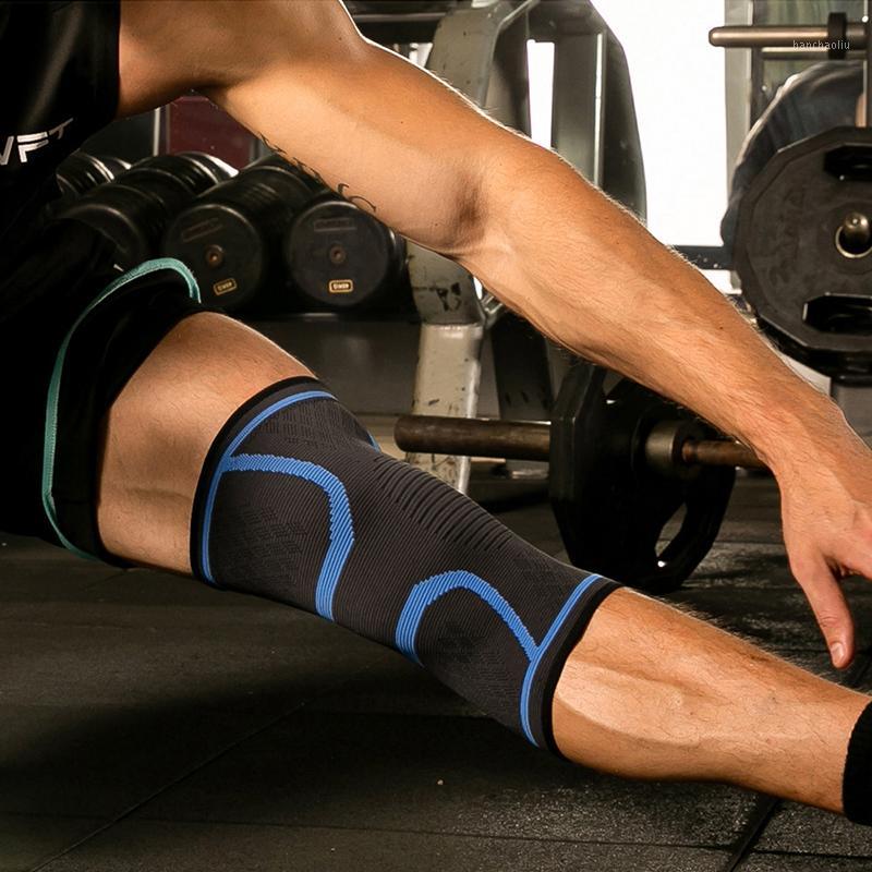 

1PCS Elastic Sports Knee Pads Professional Protective Nylon Sport Patella KneePad Sleeve Breathable Bandage Cycling Run Hiking1, Pink