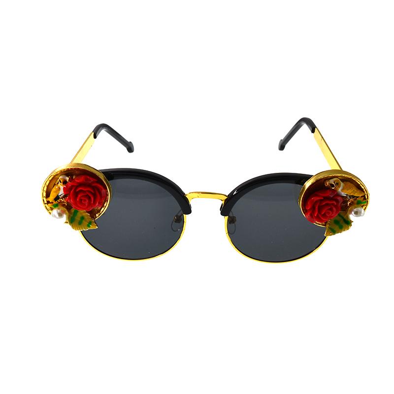 

Sunglasses Oversized Crystal Women Designer Retro Vintage Baroque Cateye Rhinestone Sun Glasses Shades