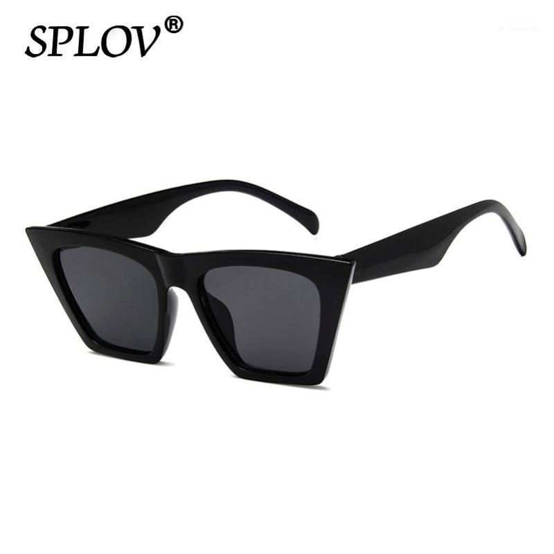 

Vintage Cat Eye Sunglasses for Women Men Cateye Sun Glasses Gradient Lens Black Blue Retro Shades Female1
