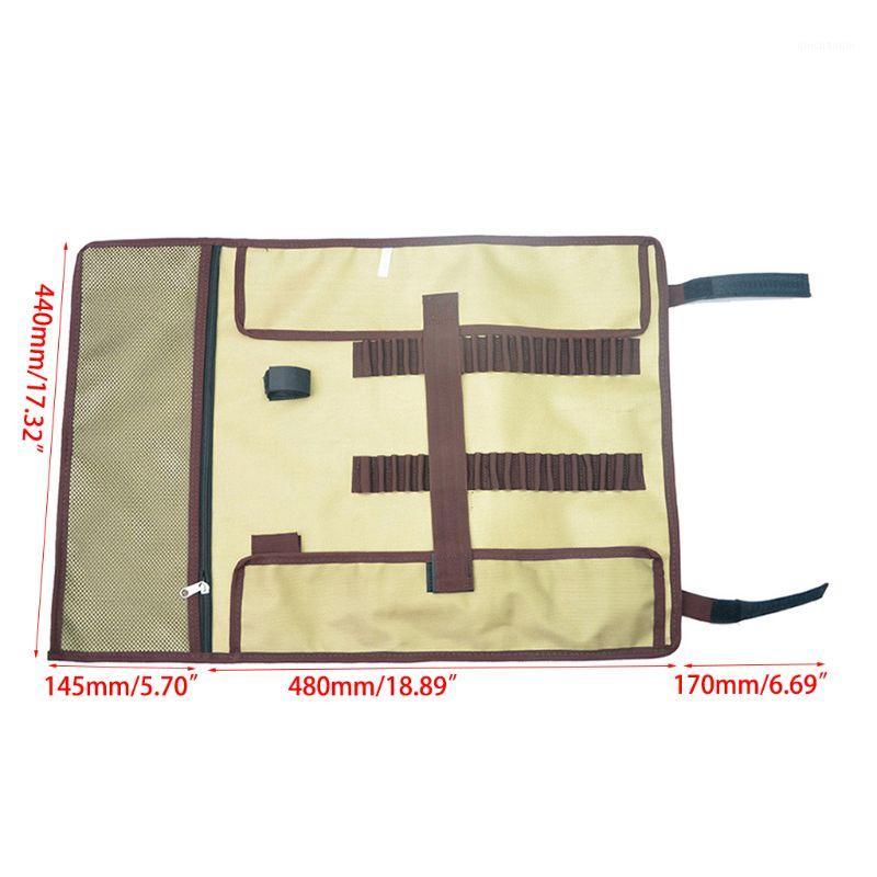 

Outdoor Camping Tent Hammer Canopy Peg Nail Storage Bag Portable Simple Tool Bag XXUF1, Khaki