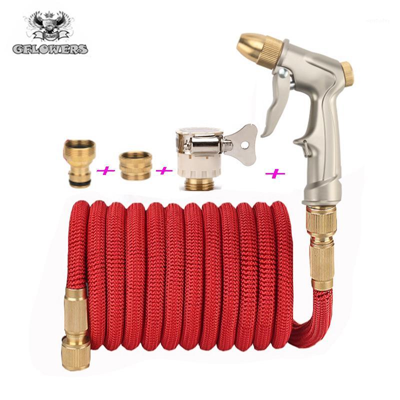 

CAR WASHING WATER GUN Garden Hose Adjustable Nozzle Magic Hose High Pressure Washing Machine Garden Tool1, Universal connector