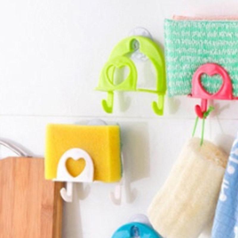 

Hot Sell Strong Self Adhesive Door Wall Hangers Towel Mop Handbag Holder Hooks For Hanging Kitchen Bathroom Accessories