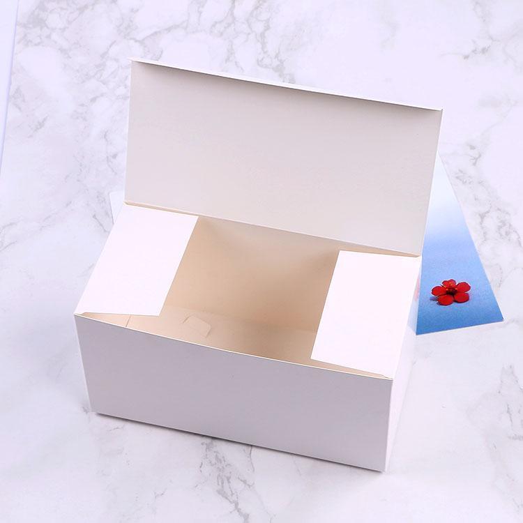 

10pcs/lot White Cardboard Pastry Gift Box DIY White Paper Candy Packaging Box Wedding Favor Party Birthday Supply1