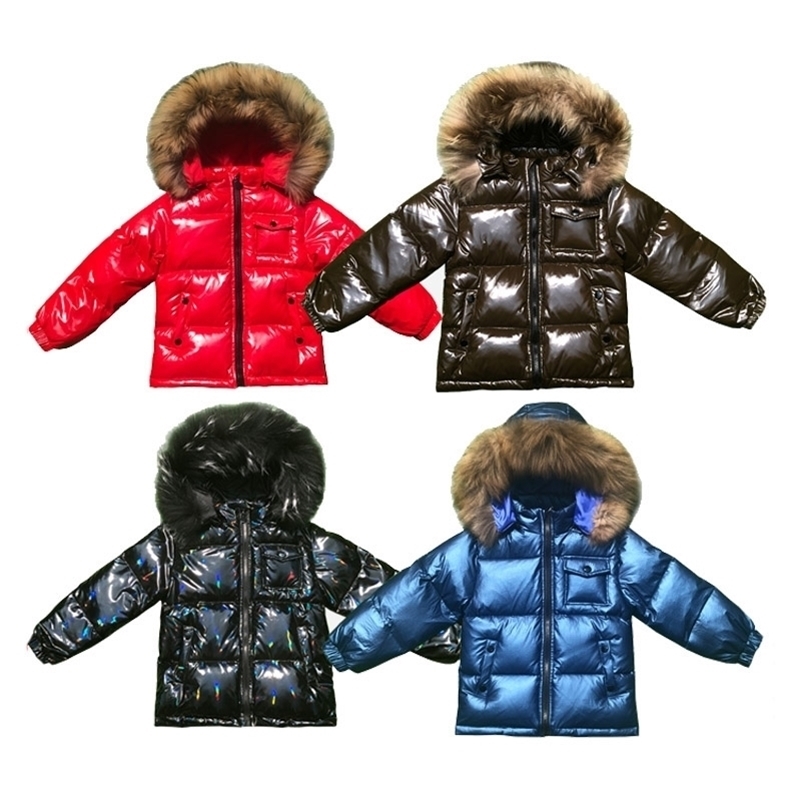 

Children's down jackets boys and girls thick coats 2-10 years old 201102, Blue