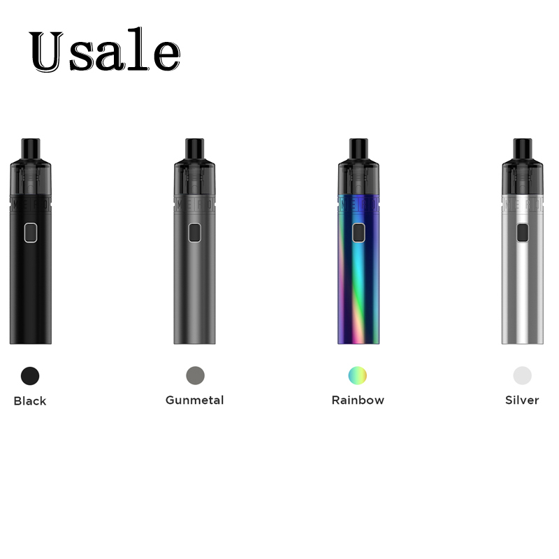 

Geekvape Mero Aio Kit Built-in 2100mAh Battery with 3ml Tank 0.4ohm Mesh Coil For MTL DTL Vape 100% Original, Black