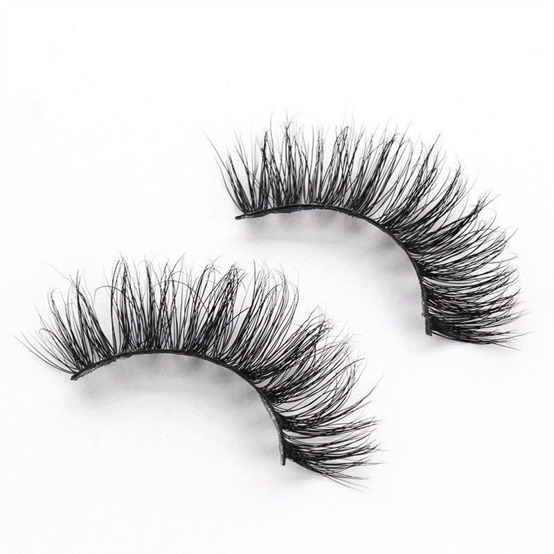 

Mink Lashes 3D Mink Eyelashes Natural False Eyelashes 1 Pair Handmade Fake Eye Lashes Extension for Beauty Makeup