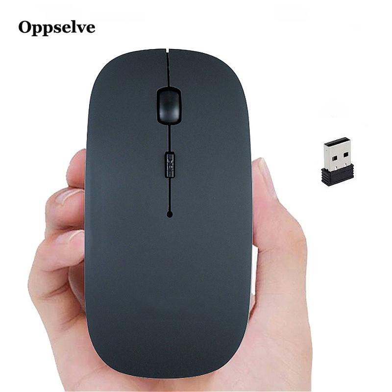 

Oppselve Silent Wireless Mouse 5.0 Bluetooth Mouse USB Computer Rechargeable Wireless Mause Ergonomic Mice for PC Laptop