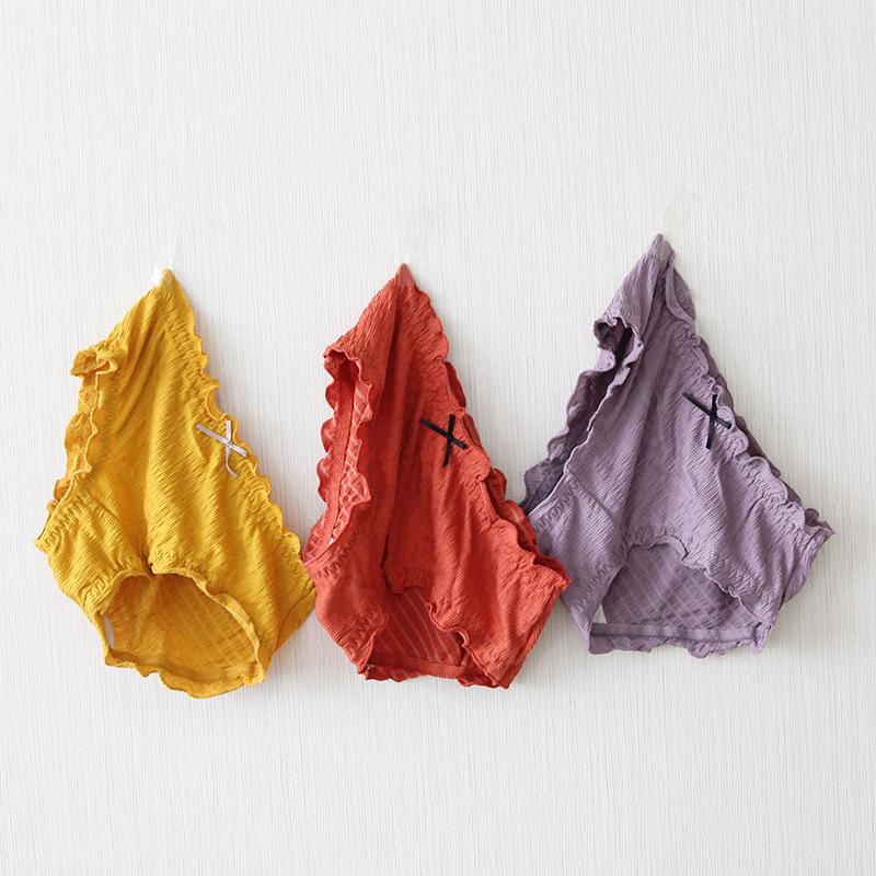

Women's Underpants Bow Female Underwear New Fashion Comfortable Traceless Sexy Panties Cotton Breathable Underwear Women, Black