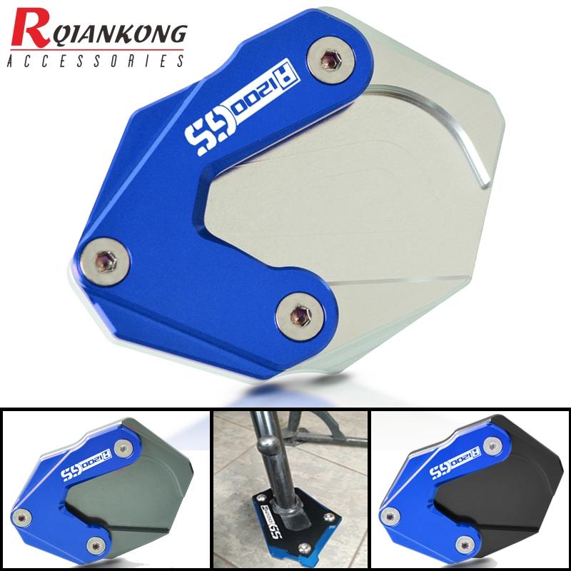

Motorcycle Accessory Side Stand Pad Plate Kickstand Enlarger Support Extension For R 1200 GS LC 2013 14 2020 2020