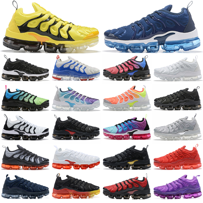 

TN Plus Running Shoes Men Black White Volt Sunset Cherry All Red Cool Wolf Grey Neon Green Olive USA Dark Blue Fury Grape Mens Womens Outdoor Trainers Sneakers 36-47, As photo 23