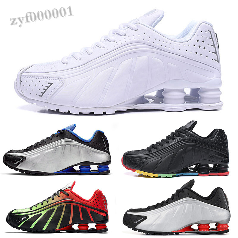 

New Design 2020 R4 Men Sports Shoes Triple Black White Cheap DELIVER OZ NZ 802 809 Sneakers Trainers Zapatillas SX06, Colour13