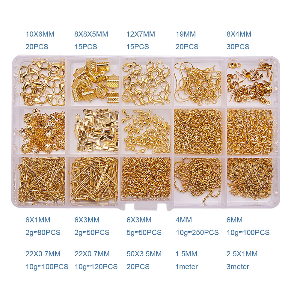 

DIY Hot selling variety of earrings earrings accessories materials boxed handmade diy jewelry accessories manufacturers wholesale