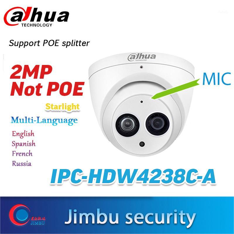 

Dahua security 2MP Camera IPC-HDW4238C-A Sony dome IP camera built mic Waterproof indoor starlight replace POE HDW4233C-A1