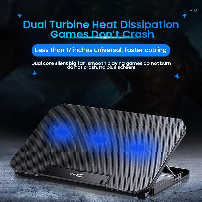 

Adjustable USB Slim Laptop Radiator Ice-sealed Air-cooled Lifting Stand Computer Black Cooling Stand Cooler Cooling Pad 12"-17"1