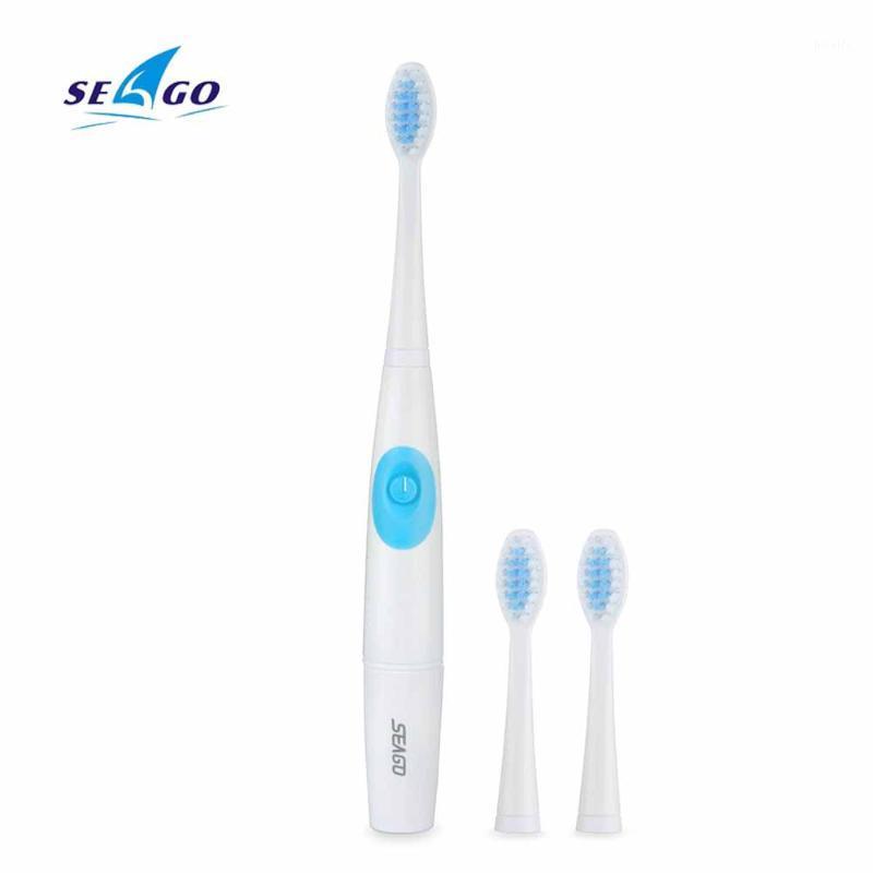 

SEAGO SG - 915 Sonic Toothbrush Dental Safeguards Oral Health Care Teeth Cleaner Electric Toothbrush With 3 Brush Heads1