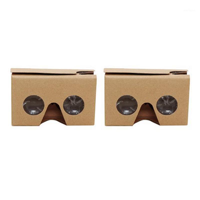 

2PCS 3D Glasses for Google Cardboard V2 Valencia 4.5- 6Inch Smartphone with Headband1