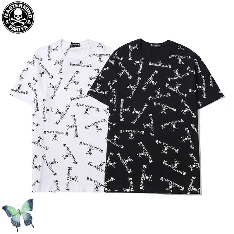 

2021 New Full Print Mmj Shirt Skulls Men Women t Shirts Mastermind Japan T-shirt Drop Shipping 4rsw, 1902-bai