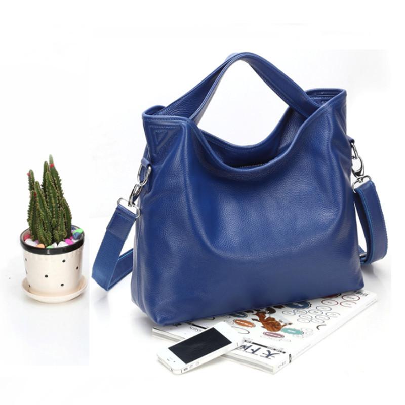

Free Shipping Female Bag Leather Trendy Fashion Female Bag Diagonal Leather Handbag Casual All-match Ladies Shoulder, Black