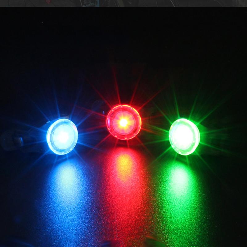 

Mini Bike Rear Taillight Bicycle Night Ride Running Safety Warning Lamp LED Equipment H020A